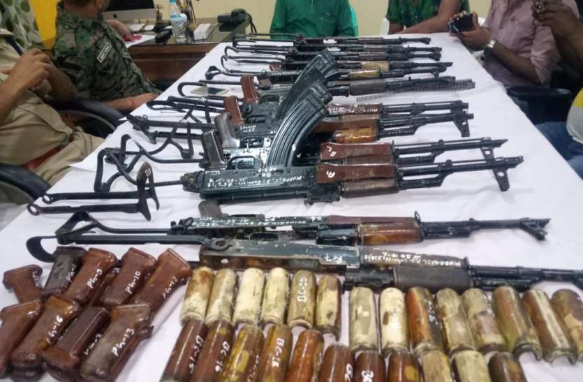 AK-47 rifle stolen from COD Jabalpur एके-47 प्रकरण में नौ आरोपियों को लाने मुंगेर जाएगी गोरखपुर पुलिस