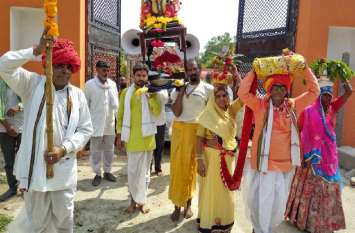 Bundi News,Bundi Rajasthan news, Bundi Hindi news,Bhagwat Katha,Enligh कलश यात्रा के साथ हुआ भागवत कथा ज्ञानयज्ञ का शुभारम्भ
