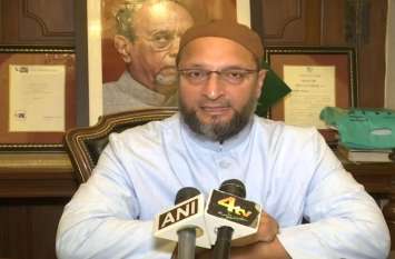 asaduddin owaisi attack on pm modis remark om and cow ओवैसी का पीएम मोदी पर पलटवार, कहा-गाय के नाम पर इंसानों को मारा जाता है तब खड़े नहीं होते कान