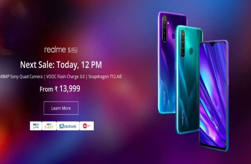 Realme 5 Pro.jpg 48 मेगापिक्सल वाले Realme 5 Pro की सेल आज, 7,000 रुपये का मिल रहा बेनिफिट