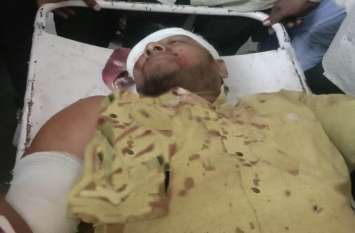 Statement of the injured for half an hour stopping the ambulance ये कैसी पुलिस? जयपुर रैफर गंभीर घायल की एम्बुलेंस रोकी, आधे घंटे तक लिए बयान