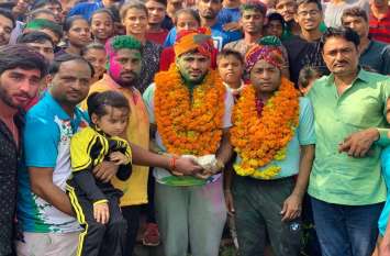 India's mukesh chaudhary takes gold in Wushu championship- 2019 खेल के मैदान में 'दुश्मनों' को पटखनी देकर 'सिंघम' ने रचा इतिहास