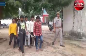 police arrested thief in etawah पुलिस मुठभेड़ में छह बिजली चोर गिरफ्तार, 4 अवैध तमंचे भी बरामद