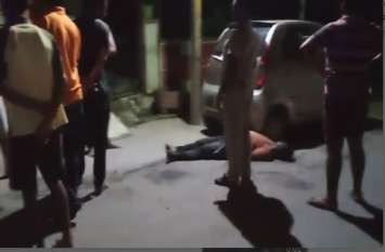 Thief beating in bhilwara: theft in home in bhilwara सूने मकान में घुसे चोर, तभी लौट आया परिवार, एक को दबोच कर दी जमकर धुनाई