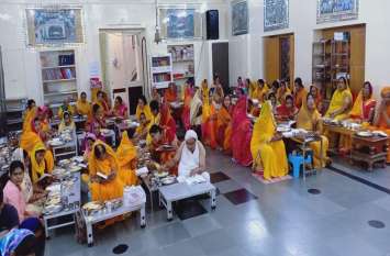 Worship and consecration in the Jain temples of Ajmer अजमेर के जैन मंदिरों में पूजन और अभिषेक,भजनों की बही सरिता