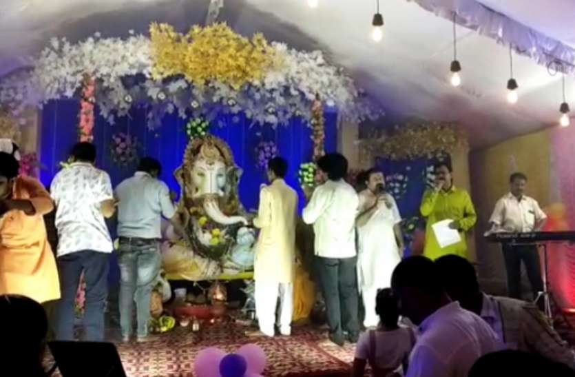 Gunja Ganpati Bappa Morya's victory गूंजा गणपति बप्पा मोरया का जयघोष