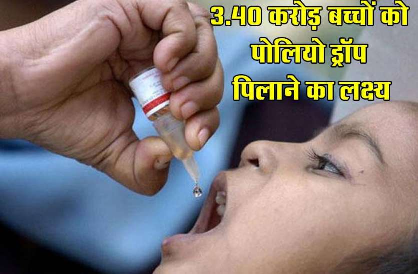 polio campaign 2019: polio campaign 2019:बच्चों को कल से पिलाई जाएगी दो बूंद जिंदगी की