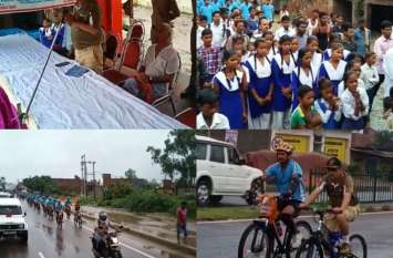 NCC holds cleanliness awareness rally राष्ट्रीय स्तर पर एनसीसी कैडेट की स्वच्छता पखवाड़ा रैली