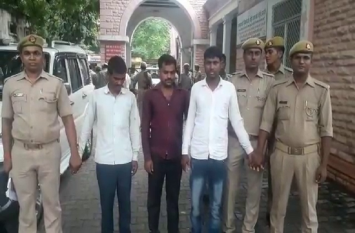 Three smugglers arrested with illegal wine in Up Mirzapur पंजाब से बिहार भेजी जा रही शराब की बड़ी खेप पकड़ी गई, तीन तस्कर गिरफ्तार