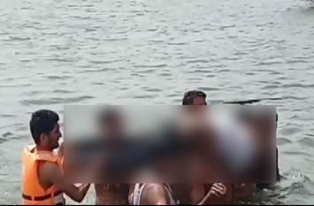 Rajasthan Police ASI Kanaram Drowned in Luni River, Died बाड़मेर में राजस्थान पुलिस के ASI सहित दो जने लूणी नदी में डूबे, दोनों की मौत