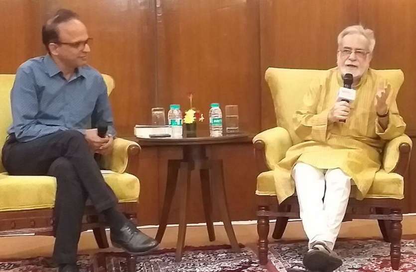 Padmashri Hindi litterateur Dr. Narendra kohli बात कह नहीं सकते थे तो लिखना शुरू कर दिया - पदमश्री हिंदी साहित्यकार डॉ. कोहली