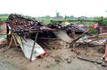 6958 people affected in the district due to excessive rains and floods अति वर्षा, बाढ़ से जिले की 6958 लोग हुए प्रभावित