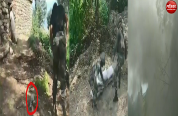 Watch Video: Indian Army Destroyed Live Mortar Of Pakistan In Poonch Video: Indian Army को मिला जिंदा मोर्टार, नष्ट किया तो हुआ बड़ा धमाका
