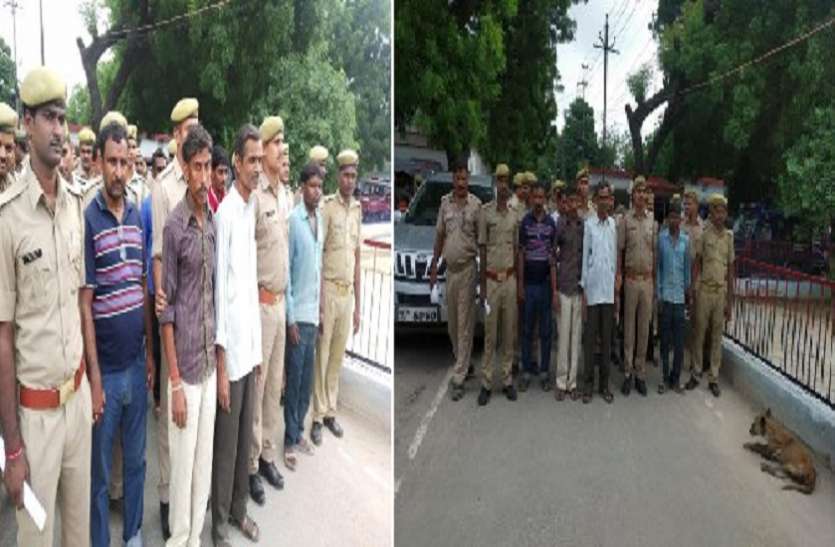 UP Police arrested more than hundred criminals in 24 Hours यूपी पुलिस की अब तक की सबसे बड़ी कार्रवाई, इस शहर में चौबीस घंटे में 105 अपराधी को पकड़ा