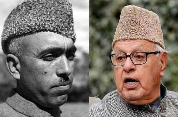 Farooq Abdullah is in custody under PSA पिता के बनाए कानून के तहत ही कैद हुए फारूक अब्दुल्ला