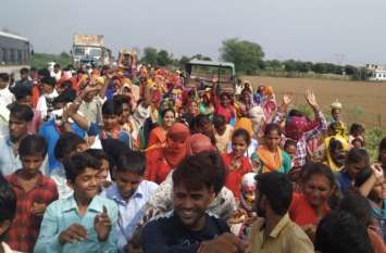 Hathonia Balaji Dham to Hathonia Balaji Dham सुंदरदास बाबा आश्रम से हिंगोनिया बालाजी धाम के लिए पदयात्रा