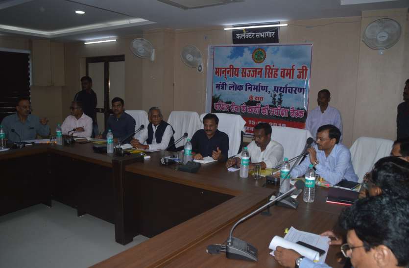 PWD : PWD Minister in rewa PWD मंत्री अफसरों पर भडक़े, खराब सडक़ों के लिए कही यह बात, 30 तक पूरा करने दी डेडलाइन