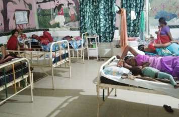 Food supply and treatment of children in Singrauli बच्चों के पोषक आहार व उपचार में खानापूर्ति, पोषणयुक्त के बजाय बेहाल हो रहे बच्चे