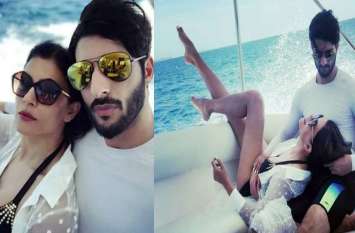 sushmita sen and rohman shawl latest photos बॉयफ्रेंड रोहमन संग रोमांटिक हुई सुष्मिता सेन, देखें खास तस्वीरें