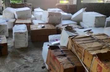Police recovered goods worth lakhs stolen from transport trucks पुलिस ने ट्रांसपोर्ट के ट्रक से लूटा हुआ लाखों का माल किया बरामद