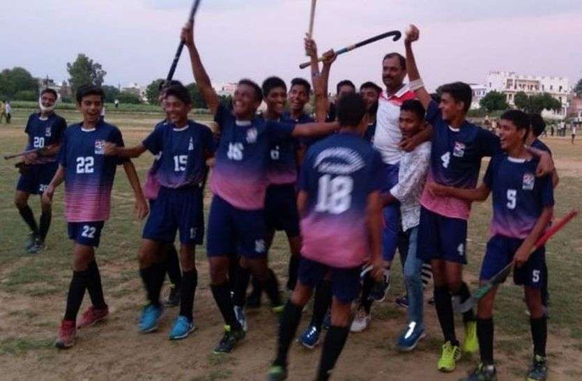 जयपुर एकेडमी बना राज्य हॉकी का सिरमौर जयपुर एकेडमी बना राज्य हॉकी का सिरमौर