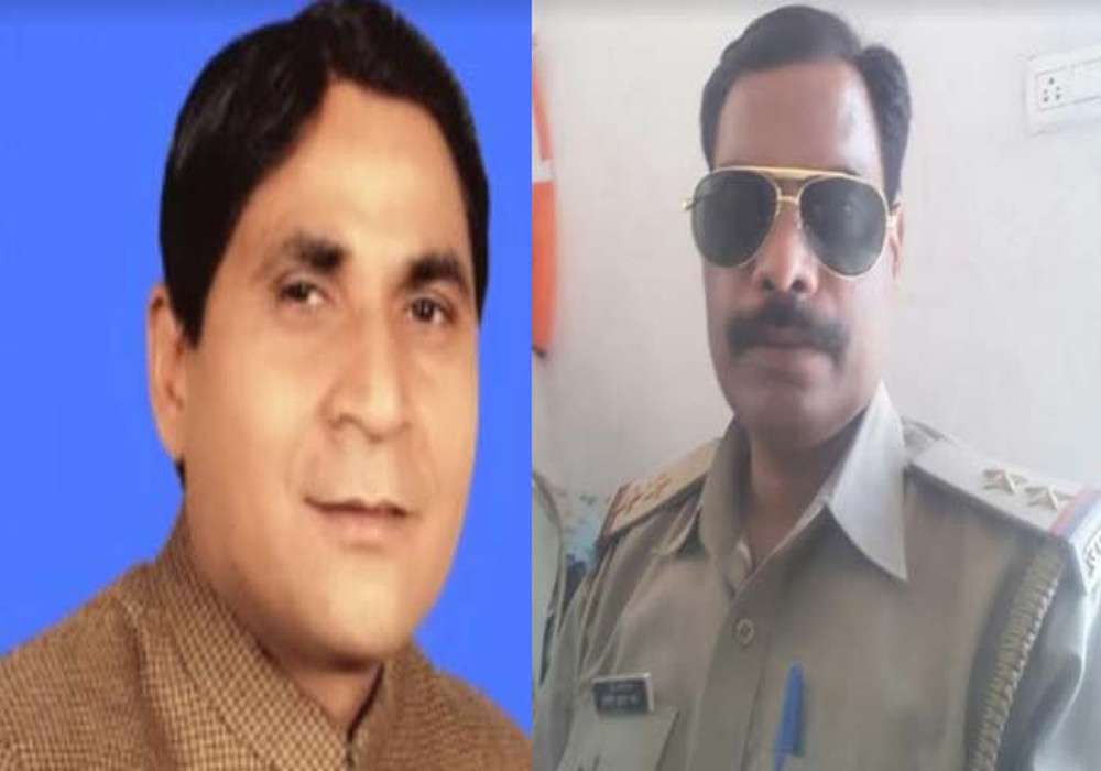 भाजपा विधायक ने कहा तुमको मंत्री भी नहीं बचा पाएंगे, एक दिन पहले दरोगा को थाने में घुसकर मारने की दी धमकी