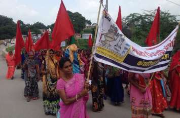 warning rally in rishabhdeo निकाली चेतावनी रैली