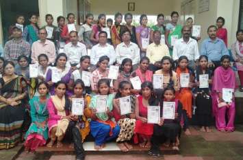 Trainees shared experiences on completion समापन पर प्रशिक्षणार्थियों ने सांझा किए अनुभव