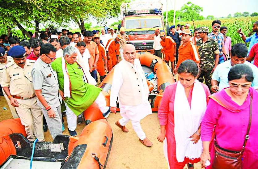 chambal Flood visit in shivraj singh chauhan today