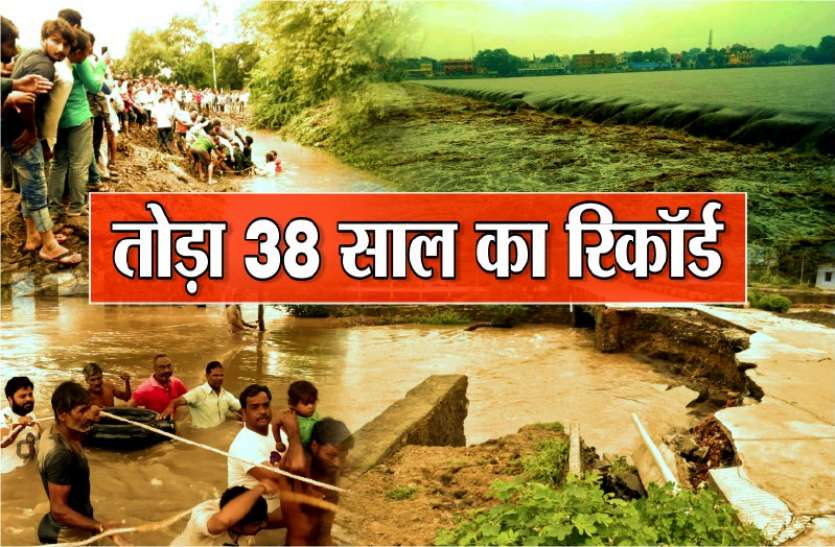 rain भयंकर बारिश का कहर, तोड़ दिया 38 साल का रिकॉर्ड, अभी भी 12 जिलों में अलर्ट