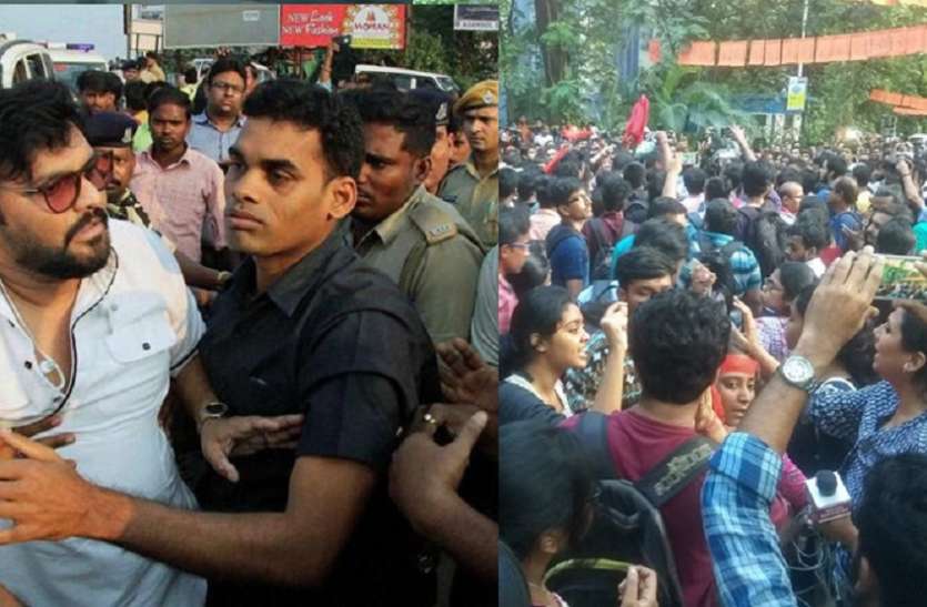 Kolkata: केन्द्रीय मंत्री बाबुल सुप्रियो पर हमला, फाड़ दिए कुर्ता Kolkata:केन्द्रीय मंत्री बाबुल सुप्रियो पर हमला, फाड़ दिया कुर्ता
