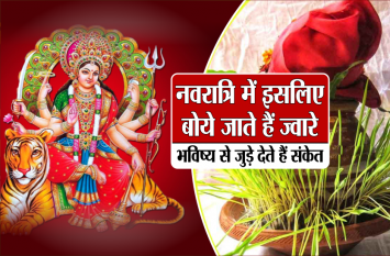 Shardiya Navratri 2019: Importance of barely seeds in navratri नवरात्रि में इसलिए बोये जाते हैं ज्वारे, भविष्य से जुड़े देते हैं संकेत
