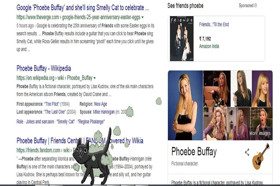 Google ने अनूठे अंदाज में फ्रेंड्स को किया याद