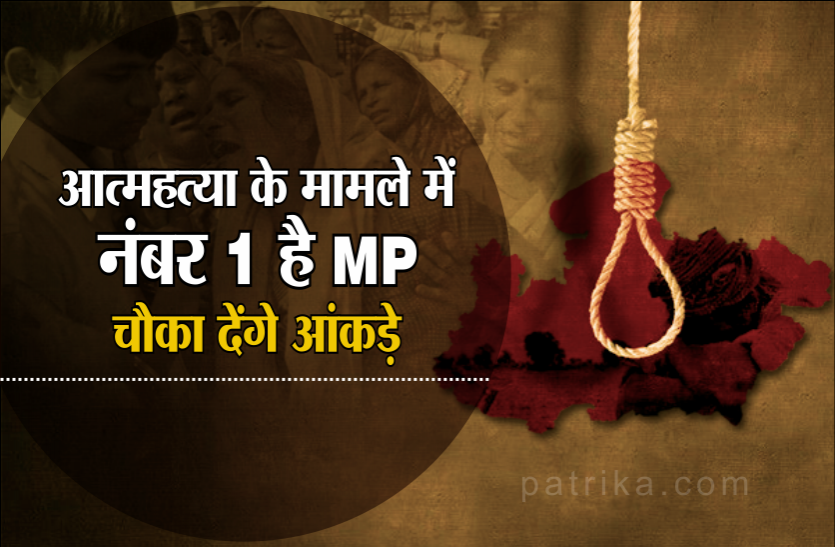 sucide survey in mp Depression के मामले में नंबर-1 है MP, आत्महत्या के आंकड़े जानकर हैरान जाएंगे आप