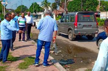 Plan of roads to be improved in nagar nigam Singrauli, planned बदलेगी खस्तहाल सडक़ों की सूरत, बनाई गई योजना