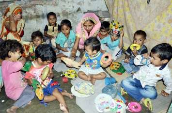 If not a weight machine, how can children वजन मशीन नहीं तो कैसे हो बच्चों का...