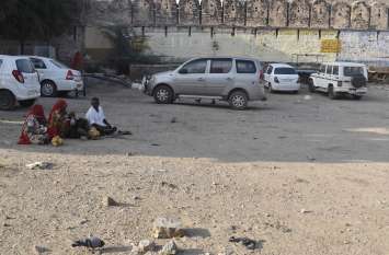 Old Bus Stand in nagaur need basic facility निजी बसों का ठिकाना बना अनदेखी का अड्डा