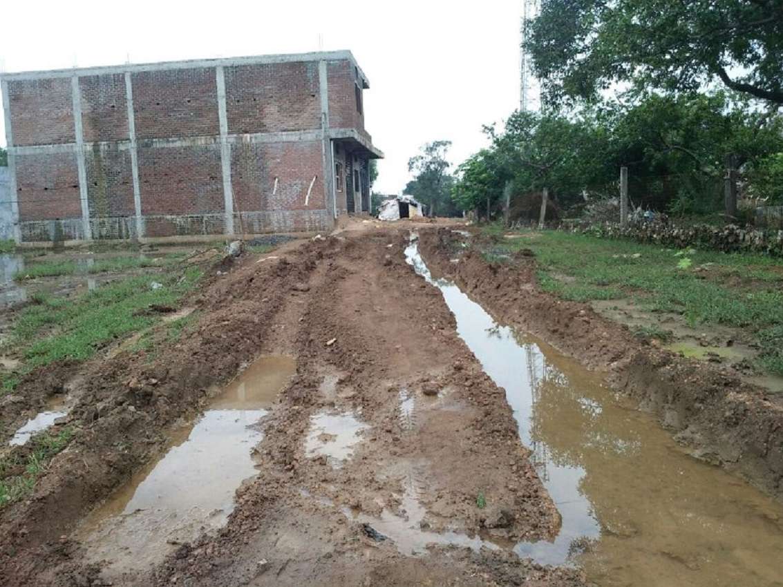 एक ऐसी कॉलोनी, जहां सड़क है न नाली, बिजली के खंभे हैं तो तार नहीं