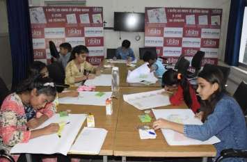 Patrika office पापा के ऑफिस पहुंची बेटियां यादगार बन गया यह पल
