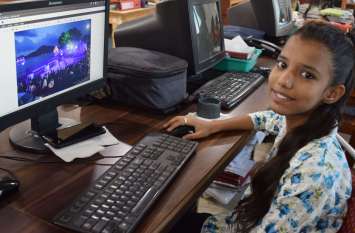 Patrika Bitiya AtWork, DaughterAtWork पत्रिकाकर्मियों की बेटियों ने पिता के साथ कार्यालय में बिताए पल देखे तस्वीरों में