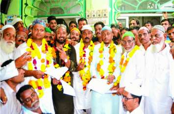 Anjuman Islamia elections in Banswara, shoyeb became sadar बांसवाड़ा अंजुमन चुनाव में 18 वोट से शोएब बने सदर, जनरल सेक्रेटरी के दूसरे खास ओहदे पर बुजुर्ग पड़े भारी