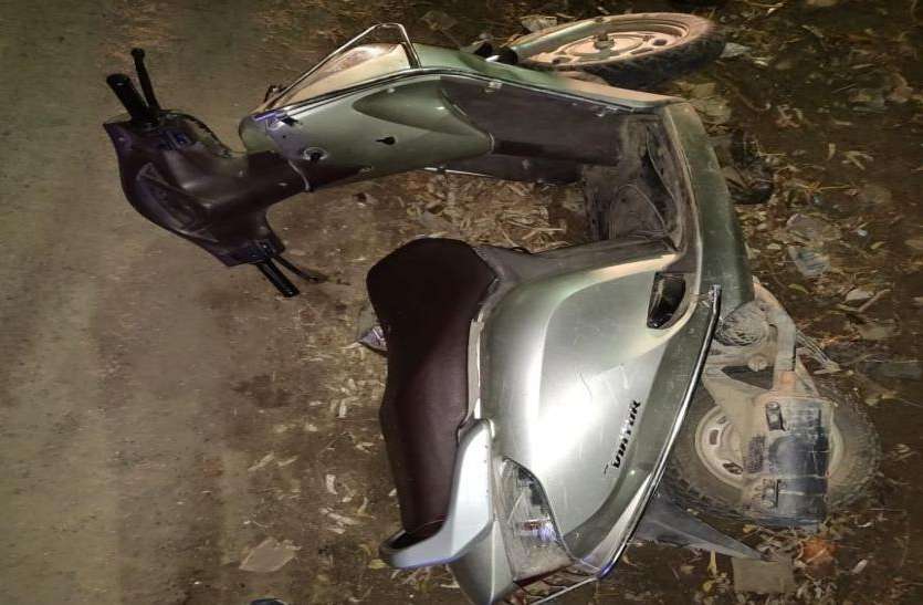index.jpeg चोरी की स्कूटी से भाग रहे बदमाश को पुलिस ने किया गिरफ्तार