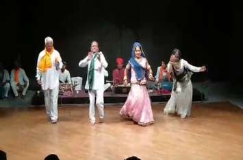 turra kalgi dangal : Rajasthani Lok Nratya Samaroh at jkk jaipur पहले नहीं देखा होगा ऐसा अनूठा लोकगीतों का 'दंगल'