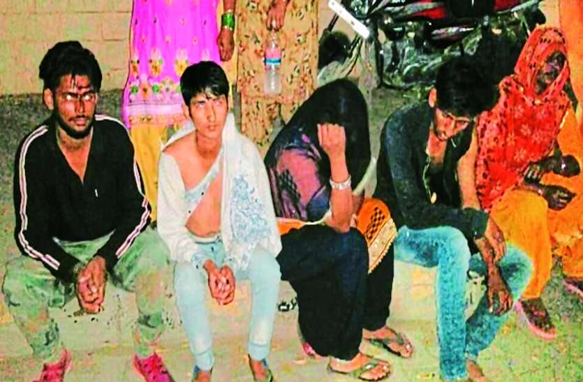 Nagaur News रास्ते से रेत भरने की बात को लेकर झगड़ा