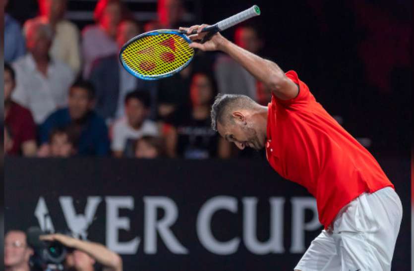 nick_kyrgios.jpg खराब व्यवहार के कारण निक किर्जियोस चार माह के लिए बैन