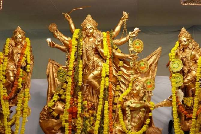 Navratri 2019 costly durga murti