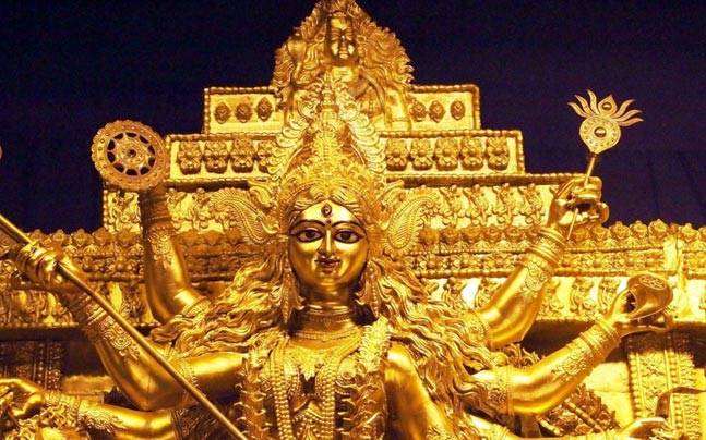Navratri 2019 costly durga murti