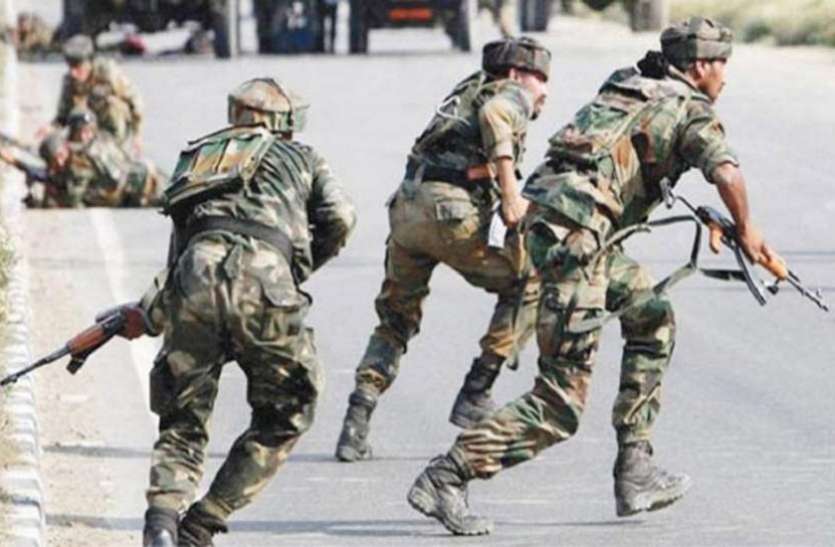 Jammu Kashmir: Terror Attack Terrorist Kills Ramban Security Forces - जम्मू- कश्मीर: तीन जगहों पर आतंकी हमला, 6 आतंकी ढेर, एक जवान शहीद | Patrika News