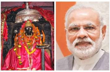 PM Modi and Rajnath Singh fire akhand jyoti in Danteshwari mandir छत्तीसगढ़ के दंतेश्वरी मंदिर में प्रधानमंत्री और रक्षामंत्री ने जलाया है अखंड ज्योति, ये है वजह