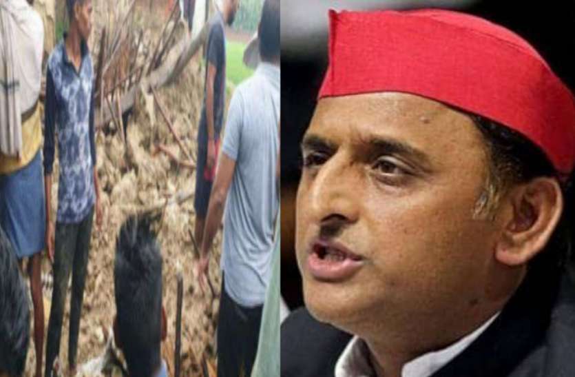 akhilesh yadav बारिश का कहर जारी, यहां चार की हुई मौत, अखिलेश ने तुरंत दिया बड़ा बयान